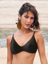 Biquíni avulso Busto modelo top com alças fixas e bojo - Lua Morena 10951 Biquíni avulso Busto modelo top com alças fixas e bojo - Lua Morena 10951
