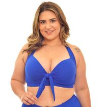 Biquini Avulso Reforçado Sustentação Plus Size Nó Verão