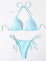 Biquini Azul Neon Biquini Azul Neon