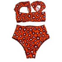 Biquini Babadinho Infantil Estampado Vekyo Confortavel Básica Piscina Moda Praia Infantil