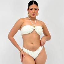 Biquíni Bana Bana Alça com Bojo Tanga Feminino Biquíni Bana Bana Alça com Bojo Tanga Feminino