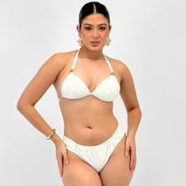 Biquíni Bana Bana Cortinão com Bojo Tanga Feminino