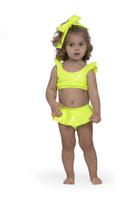 Biquini Bebê amarelo fluor neon Emily Siri kids