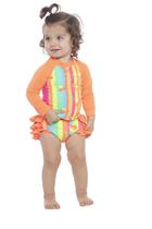 Biquini Bebê Blusa Proteção Solar Neon Siri Chic 37277