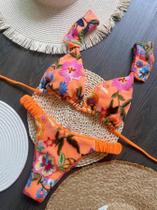 Biquini Bordado Artesanal Sexy Feminino RUOTONSEPT - Modelo Triângulo 2024