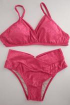 Biquini Calça Camburiú Cannes Geométrico Cós Alto