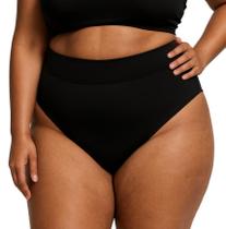 Biquíni Calcinha Praia Feminina Plus Size Cintura Alta Lateral Larga Blogueira Piscina Verão Biquíni Calcinha Praia Feminina Plus Size Cintura Alta Lateral Larga Blogueira Piscina Verão