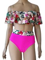 Biquini Ciganinha feminino Bojo Calcinha Alta Sunquíni 912