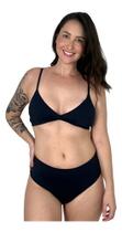 Biquini Cintura Alta Plus Size Hot Pant Bojo Soft Plusmind