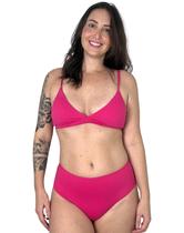 Biquini Cintura Alta Plus Size Hot Pant Bojo Soft Plusmind Biquini Cintura Alta Plus Size Hot Pant Bojo Soft Plusmind