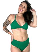 Biquini Cintura Alta Plus Size Hot Pant Bojo Soft Plusmind