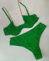 Biquini Cintura Alta Verde Biquini Cintura Alta Verde