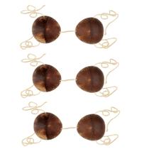 Biquíni Coconut Top Beistle Standard Brown/Tan (pacote com 3)