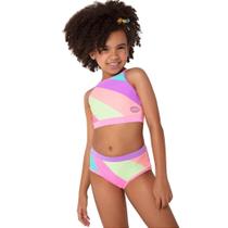 Biquíni Colorful Teen Menina Moda Praia Puket 110500566