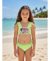 Biquini Com Babadinho Minnie e Margarida Animê