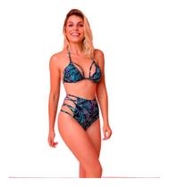 Biquini Com Bojo Cintura Alta Hot Pant Bella Flor 2020 - Breeza Store