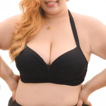 Biquini com bojo Feminino Plus Size com Drapeado Arsiè Biquini com bojo Feminino Plus Size com Drapeado Arsiè