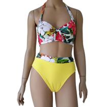 Biquini Com Calcinha Alta Sunquíni Sutiã Aro Sustentação 529