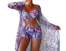 Biquini com Short e Saída Praia 408-BI