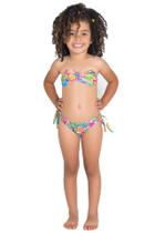 biquíni com sutiã infantil moda praia juvenil para crianças - Estilo de roupas