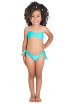 biquíni com sutiã infantil moda praia juvenil para crianças - Estilo de roupas