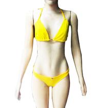 Biquini conjunto completo vem verão sea liso praia piscina