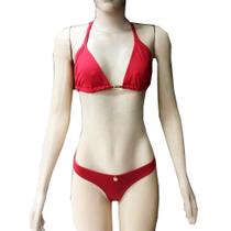 Biquini conjunto completo vem verão sea liso praia piscina