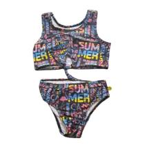 Biquini conjunto juvenil menina proteção 50+ UV Boca Grande Biquini conjunto juvenil menina proteção 50+ UV Boca Grande