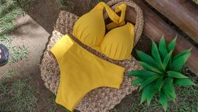 Biquíni cor Amarelo Biquíni cor Amarelo