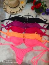 Biquini correntinha com bojo com calcinha fio dental Biquini correntinha com bojo com calcinha fio dental