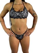 Biquíni Cortina Levanta Bumbum Top Com Renda Ótimo Acabamento R07 Biquíni Cortina Levanta Bumbum Top Com Renda Ótimo Acabamento R07