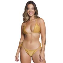 Biquíni Cortininha Bella Fiore Fio Dental Sem Bojo Brilhoso Moda Praia Biquíni Cortininha Bella Fiore Fio Dental Sem Bojo Brilhoso Moda Praia