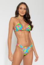 Biquiní Cortininha Calcinha Levanta Bumbum estampado Biquiní Cortininha Calcinha Levanta Bumbum estampado