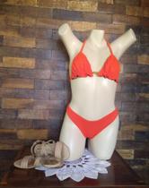 Biquíni Cortininha Canelado Bojo Removível Calcinha Asa Delta Fio Duplo Biquíni Cortininha Canelado Bojo Removível Calcinha Asa Delta Fio Duplo