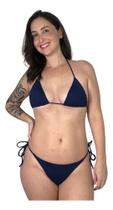 Biquíni Cortininha Feminino Fio Duplo E Bojo Soft Plusmind