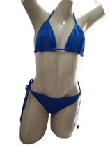 Biquíni Cortininha fio dental Azul Royal Biquíni Cortininha fio dental Azul Royal