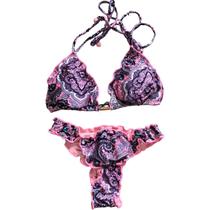 Biquíni Cortininha Formato Coração