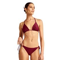 Biquini Cortininha Hope Resort Ajustável Leve Acetinado Bojo Removível