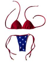 Biquíni Cortininha Juvenil Estrelas