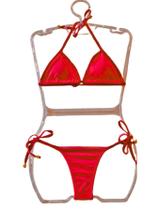 Biquíni Cortininha Juvenil Vermelho Biquíni Cortininha Juvenil Vermelho