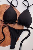 BIQUINI cortininha lacinho PRETO G BIQUINI cortininha lacinho PRETO G