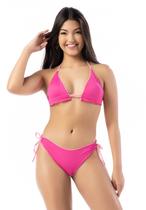 Biquíni Cortininha Liso Infantil Juvenil Teen Com Bojo Biquíni Cortininha Liso Infantil Juvenil Teen Com Bojo