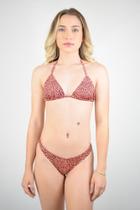 Biquíni cortininha móvel + calcinha fio normal Baiana - Biquíni de Fita