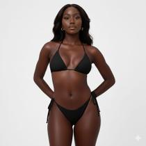 Biquíni Cortininha Premium Ajustável Estilo Praia/Pool Party