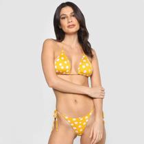 Biquíni Cortininha República do Sol Poá Feminino Biquíni Cortininha República do Sol Poá Feminino