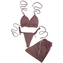 Biquini Cortininha + Short Suplex Biquini Cortininha + Short Suplex