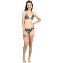 Biquíni Cortininha Teen Adriana Estampado Laranjada Siri