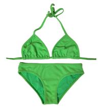 Biquini Cortininha Verde Neon