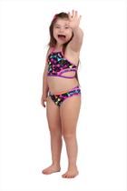 Biquini Cropped Kids Julia Estampa Libelula - Siri Biquini Cropped Kids Julia Estampa Libelula - Siri