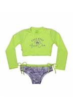 Biquíni Cropped Neon Poah Noah Biquíni Cropped Neon Poah Noah